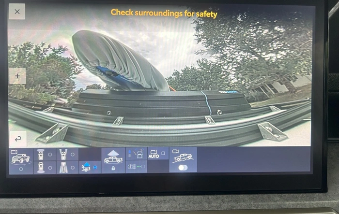 Roof Camera Installed on a Trailhunter