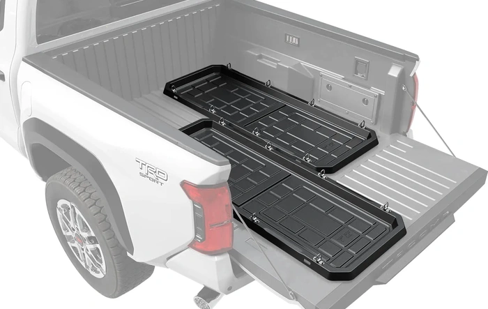 Trumgeta Slide-Out Truck Bed Cargo Tray -- Solves The Truck-Bed Crawl Nobody Asked For