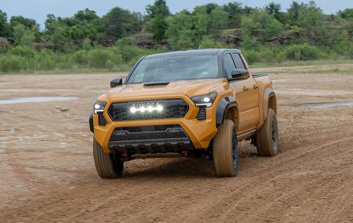 2027 Tacoma TRD Pro in Honeycomb color -- first photos