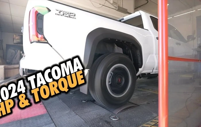 Dyno Numbers: 4th Gen 2024 Tacoma versus 3rd Gen Tacoma (Stock turbo 4 vs Stock V6)