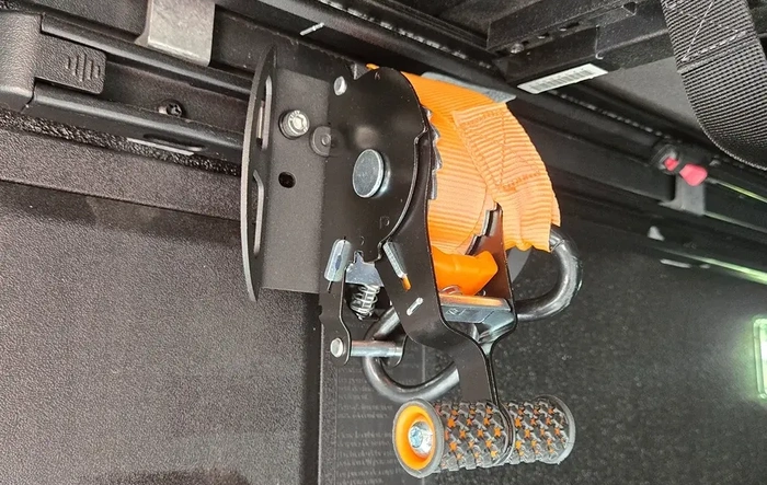Mabett Ratchet Straps for Tacoma Bed Rails - installed review & photos