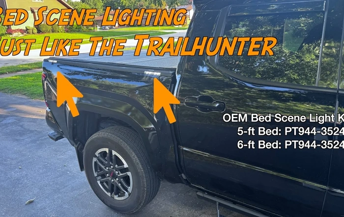 DIY: Add Trailhunter Bed Scene Lights to Your Tacoma | OEM Install