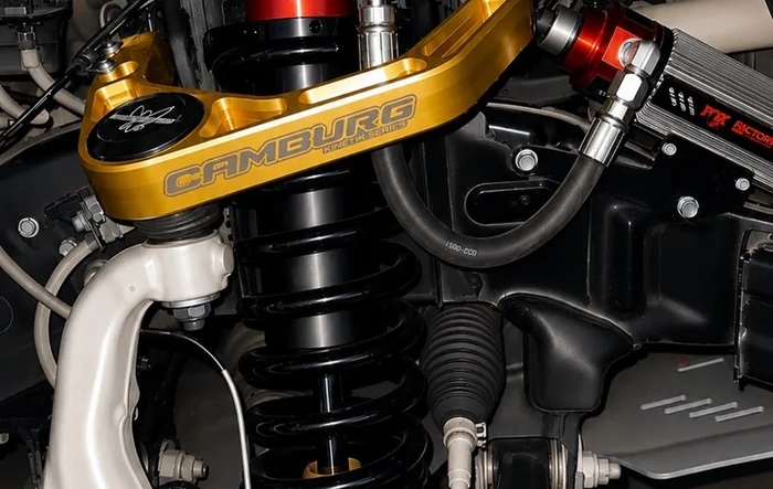 My 2025 Tacoma suspension setup: FOX 3.2 Live Valve + Camburg Billet Upper Control Arms UCA