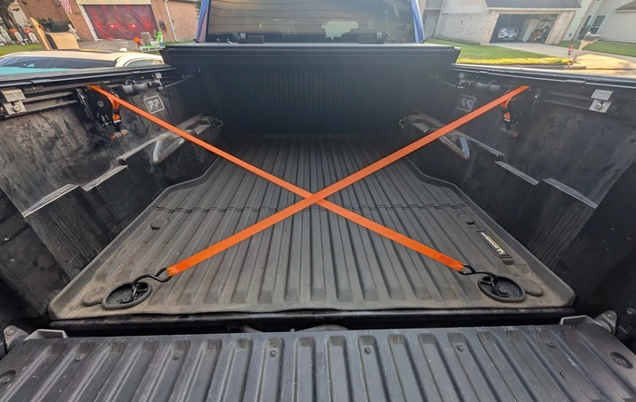 Retractable Ratchet Straps installed review