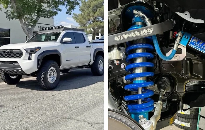 King Shocks & Camburg Racing Suspension install on 2024 Tacoma build