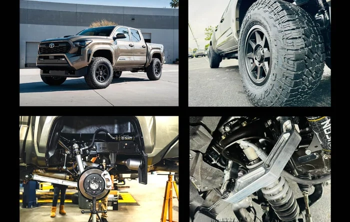 ICON 2024 Tacoma Build : Billet UCA, Rear links, 2.5 Coilovers, Wheels, Falken Wildpeak A/T 285/70 Tires