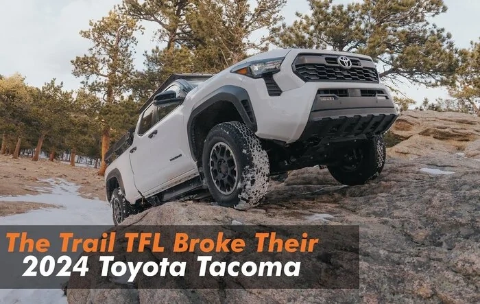 Same trail driven with different results than TFL ... 2024 Tacoma diff did not fail