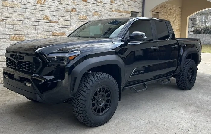 TacoBill’s Build -- BLACK 2024 TRD Off-Road Premium (BFG KO3 285/70/R17, Method 703 17x8.5 35mm offset, Tint)
