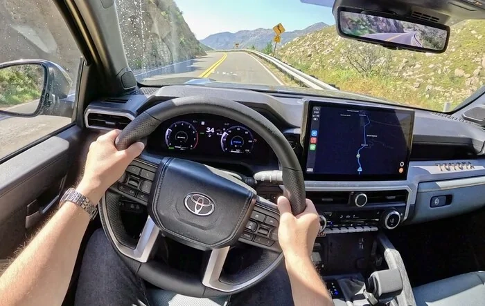 Best 2024 Tacoma Trailhunter on-road driving impressions; glowing review