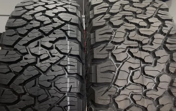 KO3 versus KO2 Tires Comparison -- Side by Side Look and Technical Analysis