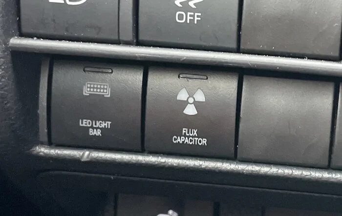 Garage door opener mod: installed as dash button (in 2024 Tacoma TRD Sport)