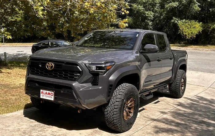 My 2024 Tacoma TRD Offroad: 1.75" Rough Country level lift, 17" Fuel Rebel Wheels, Sailun Terramax RT Tires