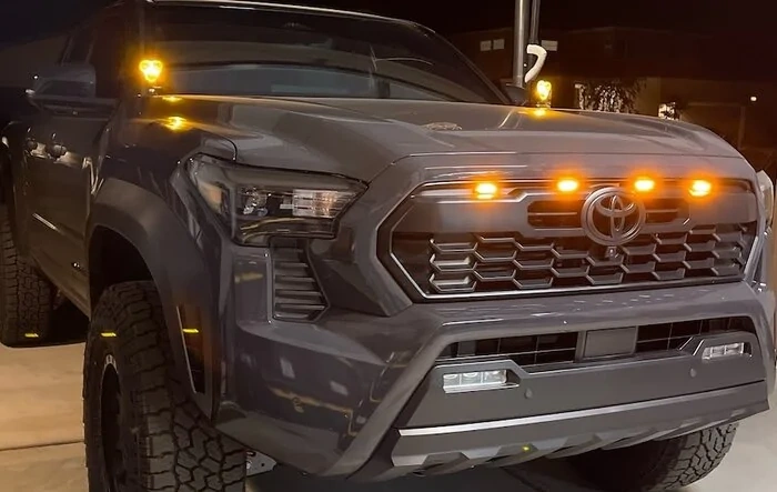 Raptor Lights Installed on 2024 Tacoma TRD Off-Road